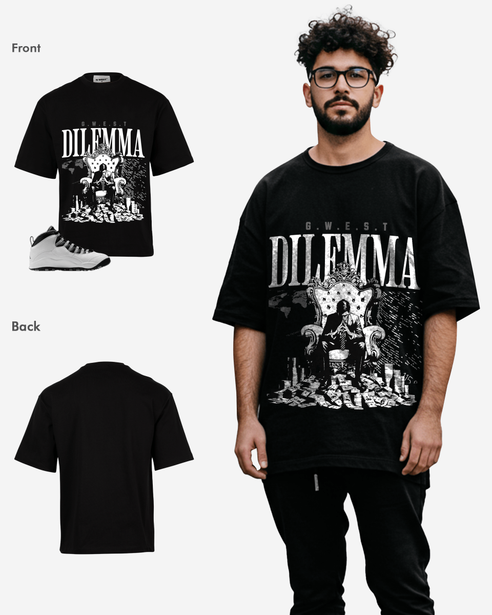 G West Dilemma Oversized T-Shirt Mens