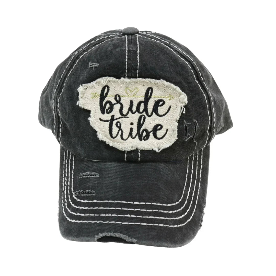 Distressed Bride Tribe Patch C.C Ball Cap