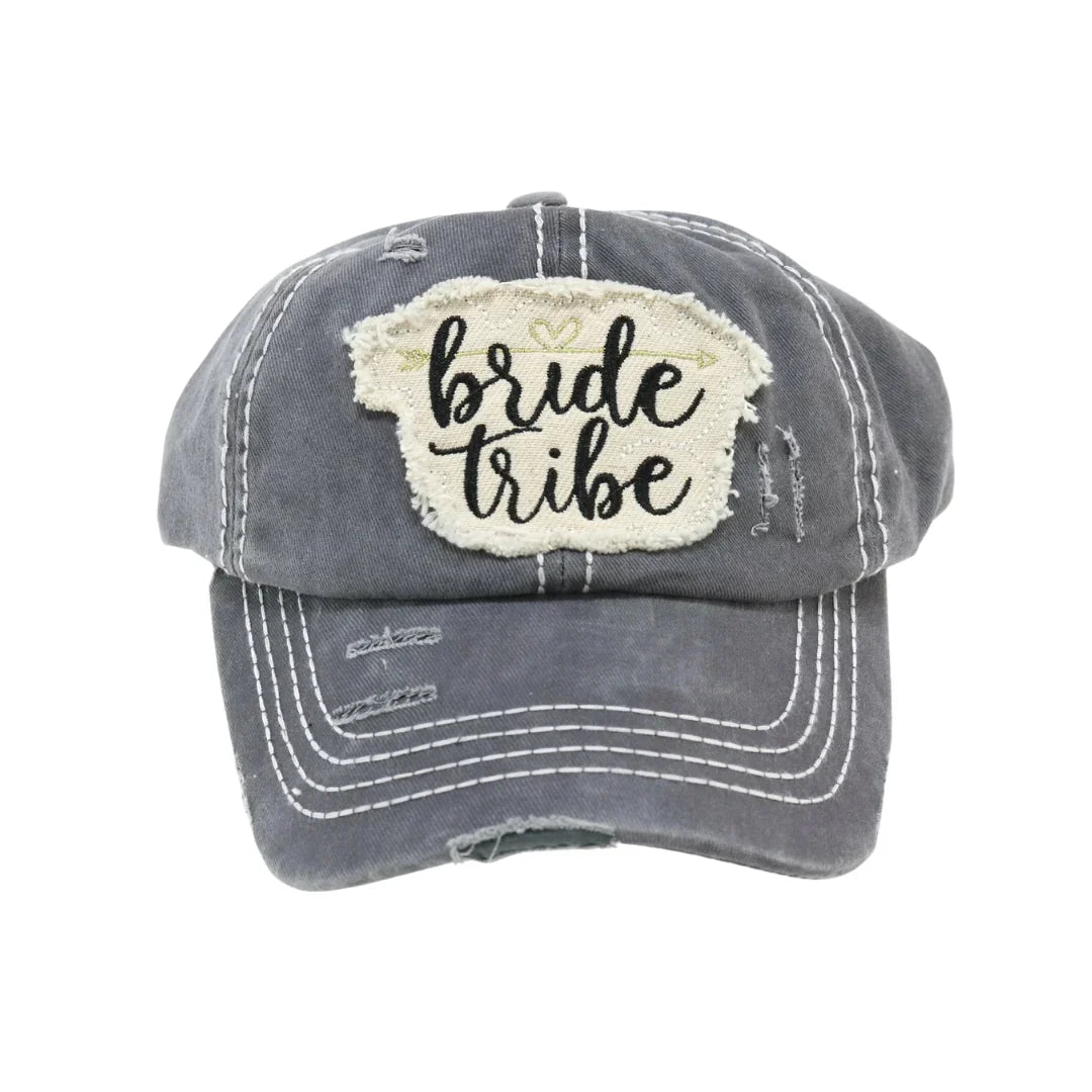 Distressed Bride Tribe Patch C.C Ball Cap