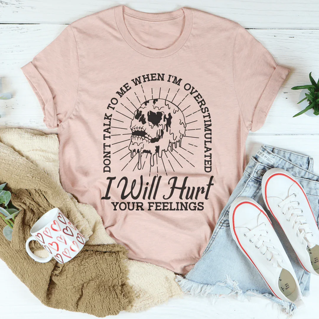 Unfiltered Mood Casual Shirt – "Don't Talk To Me When I'm Overstimulated"