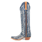 Botas vaqueras de mezclilla para mujer - Dan Post Denim Darlin'