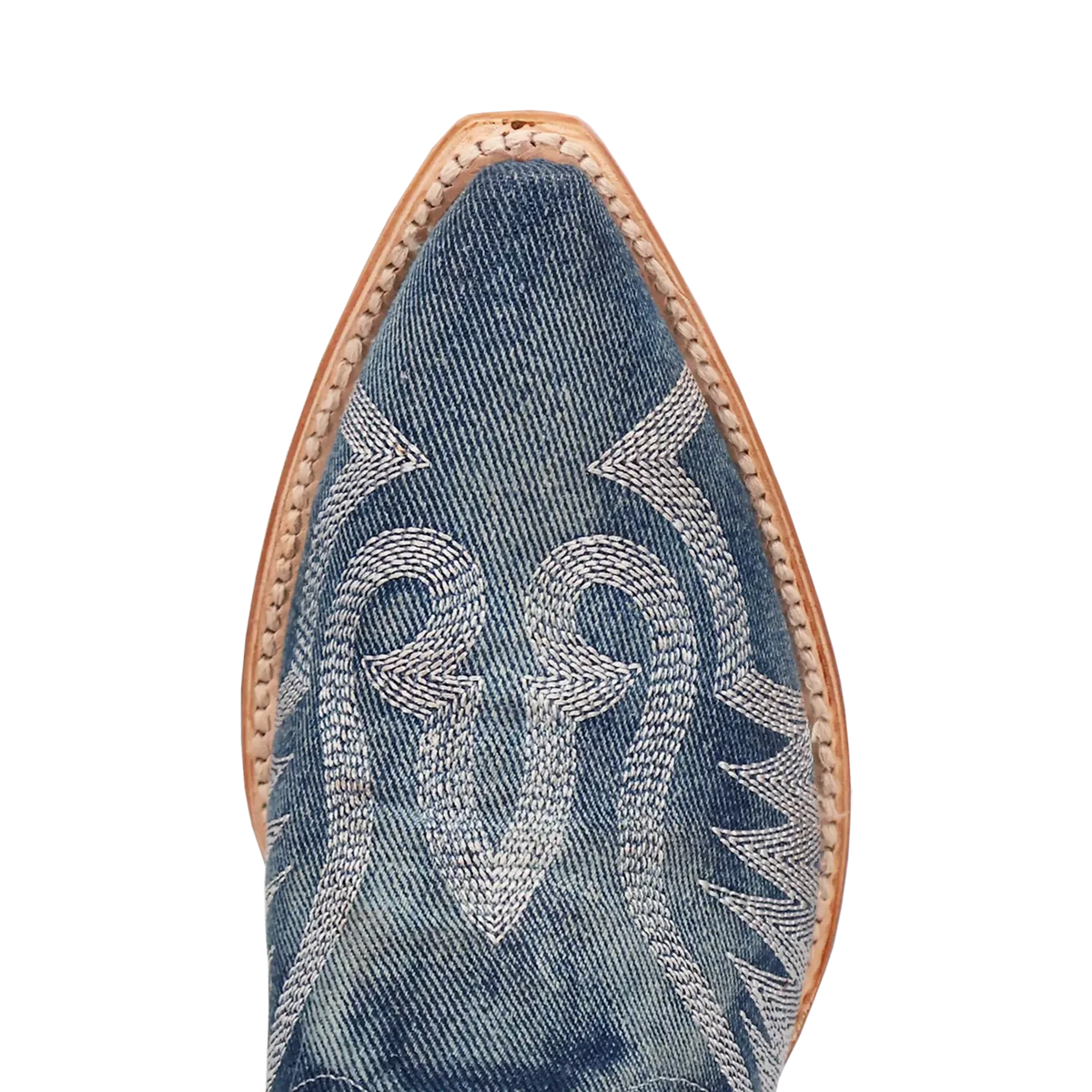 Botas vaqueras de mezclilla para mujer - Dan Post Denim Darlin'