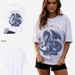 G West Dragon's Grace Oversized Women's T-Shirt