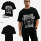 G West Drums Of Liberations Oversized T-Shirt Mens