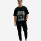 G West Drums Of Liberations Oversized T-Shirt Mens