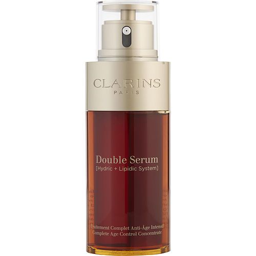 Clarins de Clarins Doble Sérum (Sistema Hídrico + Lipídico) Concentrado Antiedad Completo --75ml/2.5oz