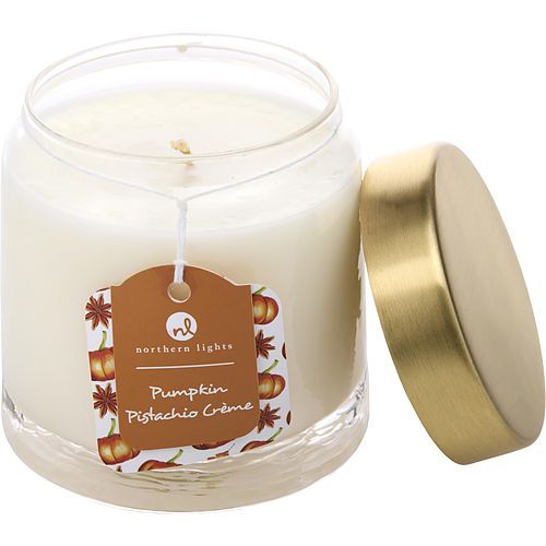 PUMPKIN PISTACHIO CREME by Northern Lights VELA DE SOJA AROMÁTICA EN VASO 10 OZ