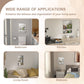 Brushed Stainless Steel Wall Shower  Niche , Double Recessed Shower Shelf for Bathroom