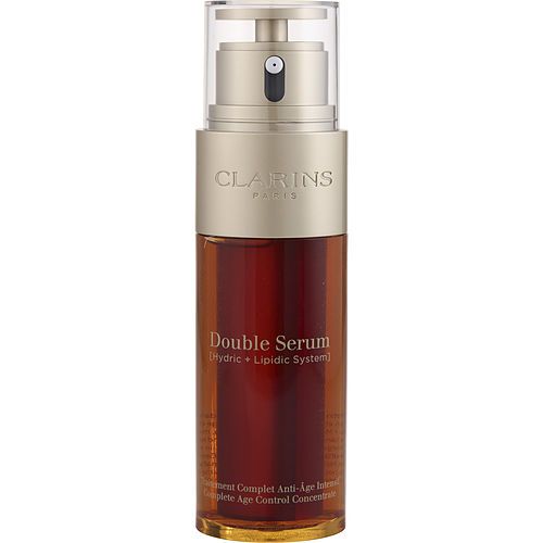 Clarins by Clarins Double Serum (Sistema Hídrico + Lipídico) Concentrado Antiedad Completo --50ml/1.6oz
