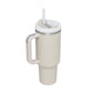 1200ml Stainless Steel Mug Coffee Cup Thermal Travel Car Auto Mugs T hermos 40 Oz Tumbler with Handle Straw Cup Drinkware New In