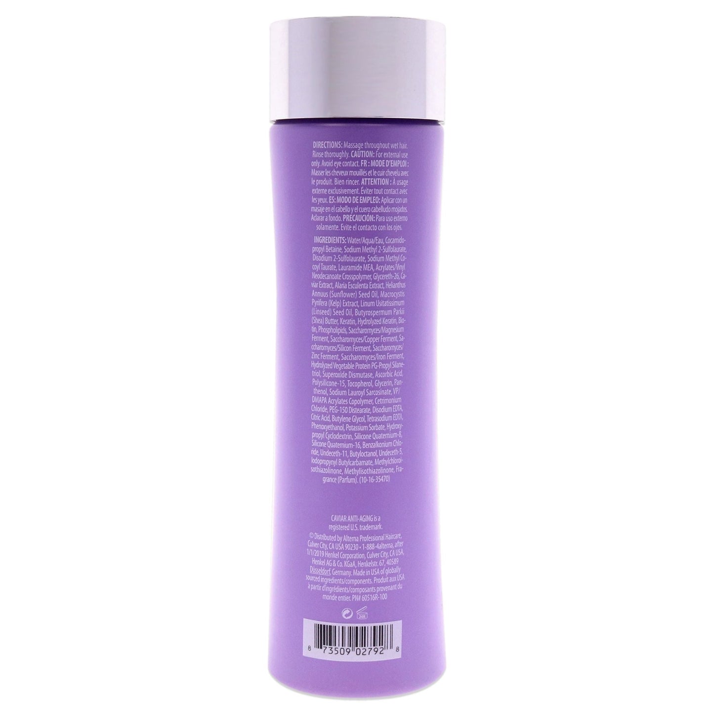 Champú Voluminizador Multiplicador Antiedad de Caviar
