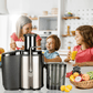 28199470 900W Multi-function electric juicer juice 0.8L, 1.5L slag cup without BPA fruit and vegetable juice, modern vertical mixing kitchen juicer, secondary mechanical