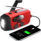 Storm Safe Emergency AM/FM/NOAA Weather Band Radio With Solar Flash Light And Built-in Phone Charger