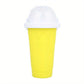 400ml Summer Homemade Squeezable Juice Water Bottle, Quick-Frozen Ice Cream Slushy Maker Smoothie Cup