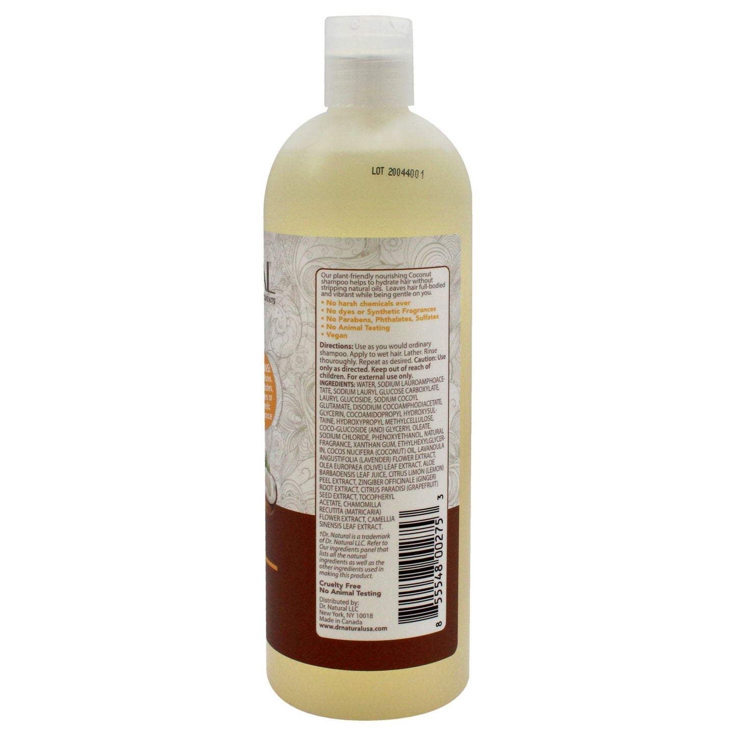 Champú de Hidratación Intensa - Coco