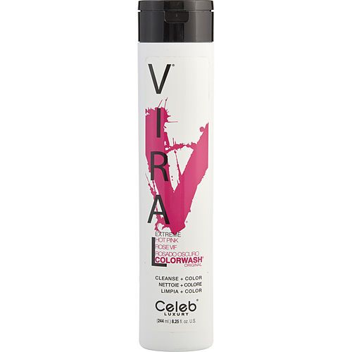 CELEB LUXURY por Celeb Luxury VIRAL COLORWASH ROSA CHICLE EXTREMO 8.25 OZ
