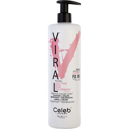 CELEB LUXURY por Celeb Luxury VIRAL COLORWASH ROSA PASTEL 25 OZ