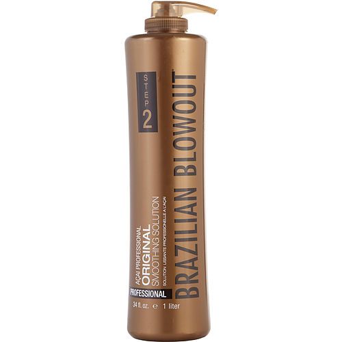 ALISADO BRASILEÑO por Brazilian Blowout SOLUCIÓN PROFESIONAL ORIGINAL 34 OZ