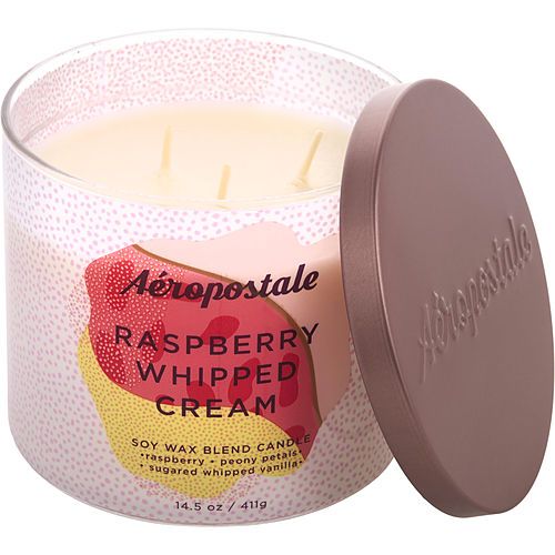 AEROPOSTALE RASPBERRY WHIPPED CREAM by Aeropostale VELA AROMÁTICA 14.5 OZ