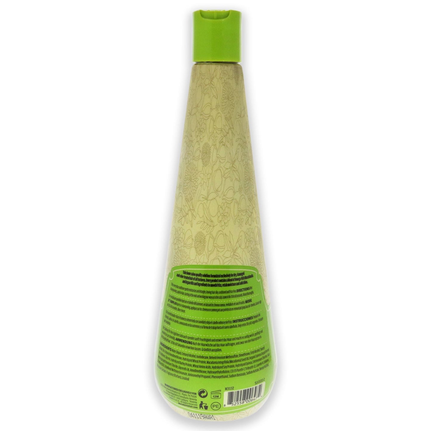 Acondicionador suavizante con aceite natural de Macadamia Oil para unisex - Acondicionador de 10 oz