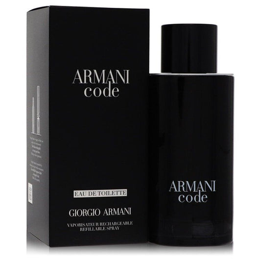 Armani Code by Giorgio Armani Eau de Toilette Vaporizador Rellenable