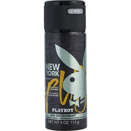 PLAYBOY NEW YORK de Playboy BODY SPRAY 4 OZ