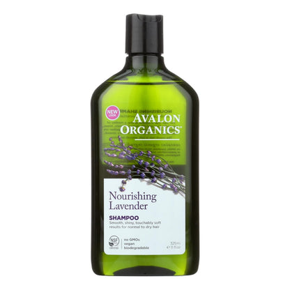 Avalon Organics Champú Nutritivo Lavanda - 11 oz líq.