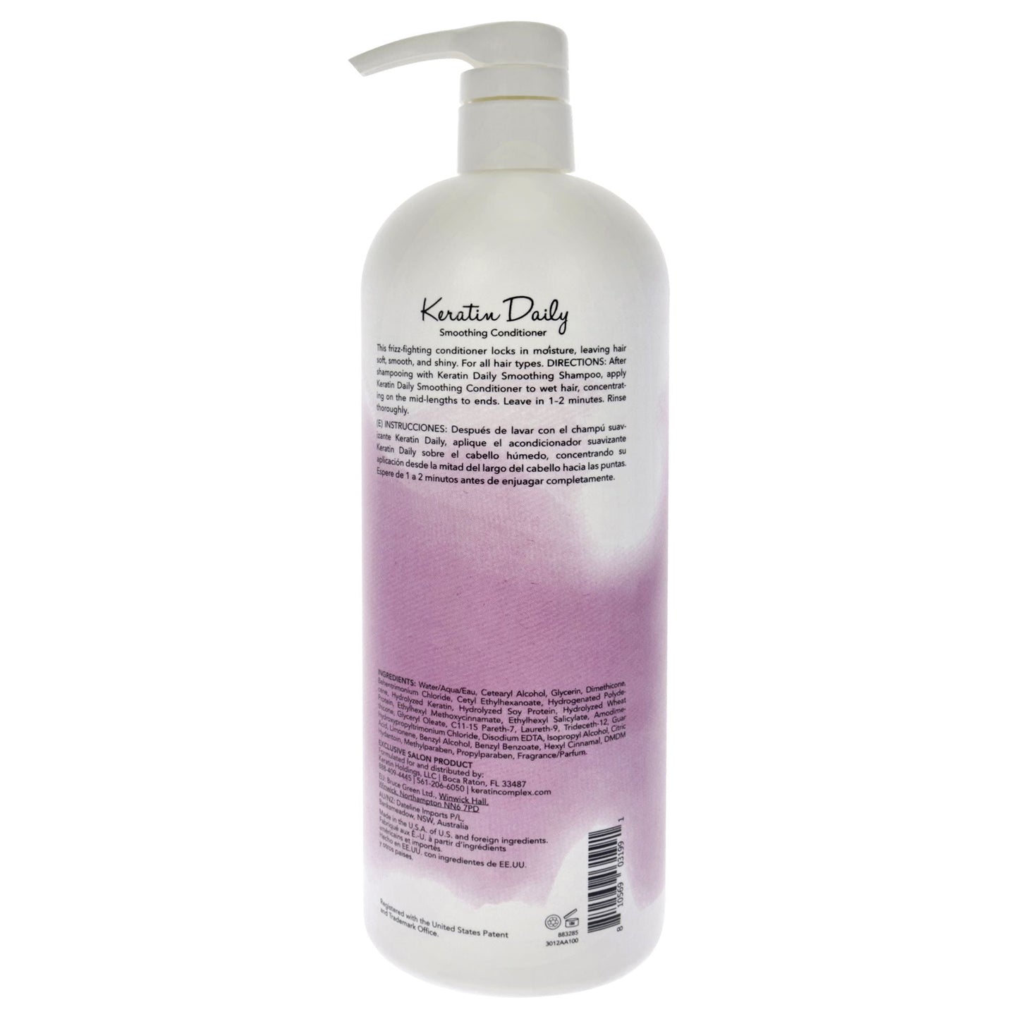 Acondicionador diario de queratina de Keratin Perfect para unisex - Acondicionador de 32 oz