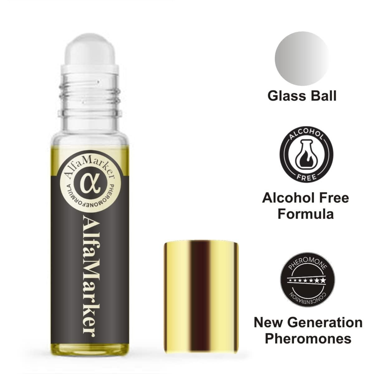 Colonia de feromonas para hombres Perfume de aceite de feromonas para hombres gotero de 5 ml roll-on de 5 ml