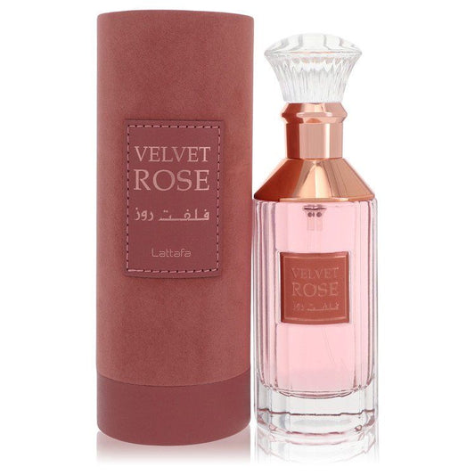 Lattafa Velvet Rose de Lattafa Eau de Parfum Spray (Unisex)
