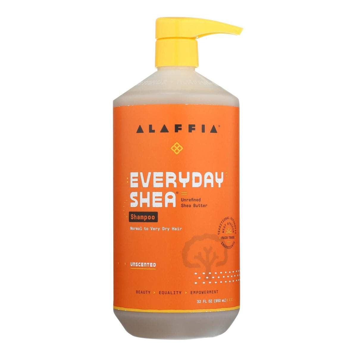Champú hidratante sin perfume Everyday Shea - 1 unidad - 32 fl oz