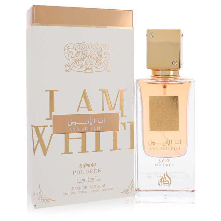 Ana Abiyedh I Am White Poudree de Lattafa Eau de Parfum Spray (Unisex)