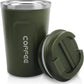 12 oz Stainless Steel Vacuum Insulated Tumbler - Coffee Travel Mug Spill Proof with Lid - T hermos Cup for Keep Hot/Ice Coffee; Tea and Beer