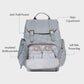 SUNVENO Mochila para pañales, bolso cambiador de bebé, bolsos de tweed para pañales de bebé, multifunción, impermeable para viajes
