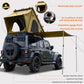 Explorer Plus Tienda de Techo Rígida con Toldo Lateral, Salida de Aire Acondicionado con Soporte, Portaequipajes y Cortina de Lluvia de Malla Reemplazable, Tienda para Caja de Camioneta para Camping, Tienda de Techo para SUV con Apertura Automática