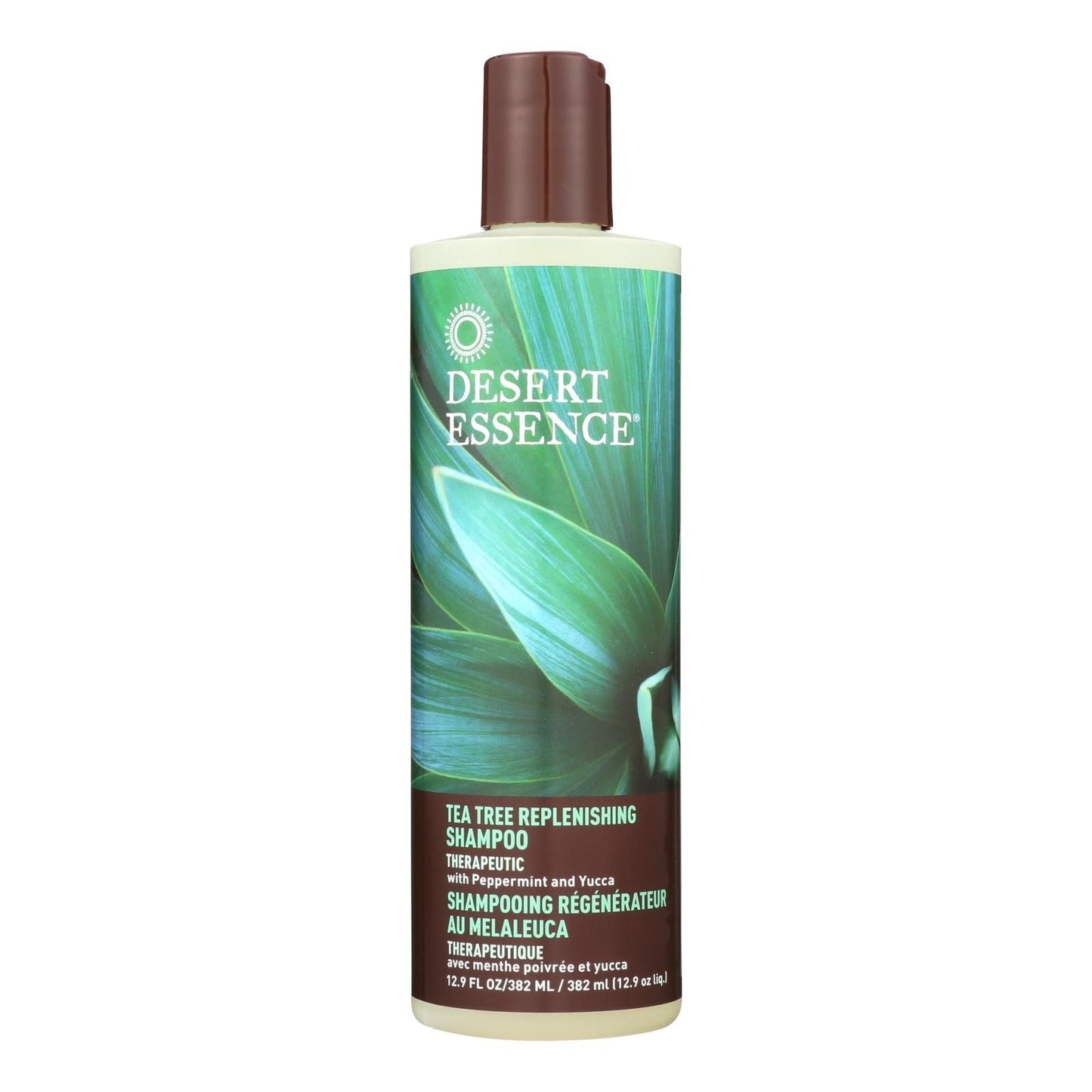 Desert Essence - Champú reparador con árbol de té - 12.9 oz fl