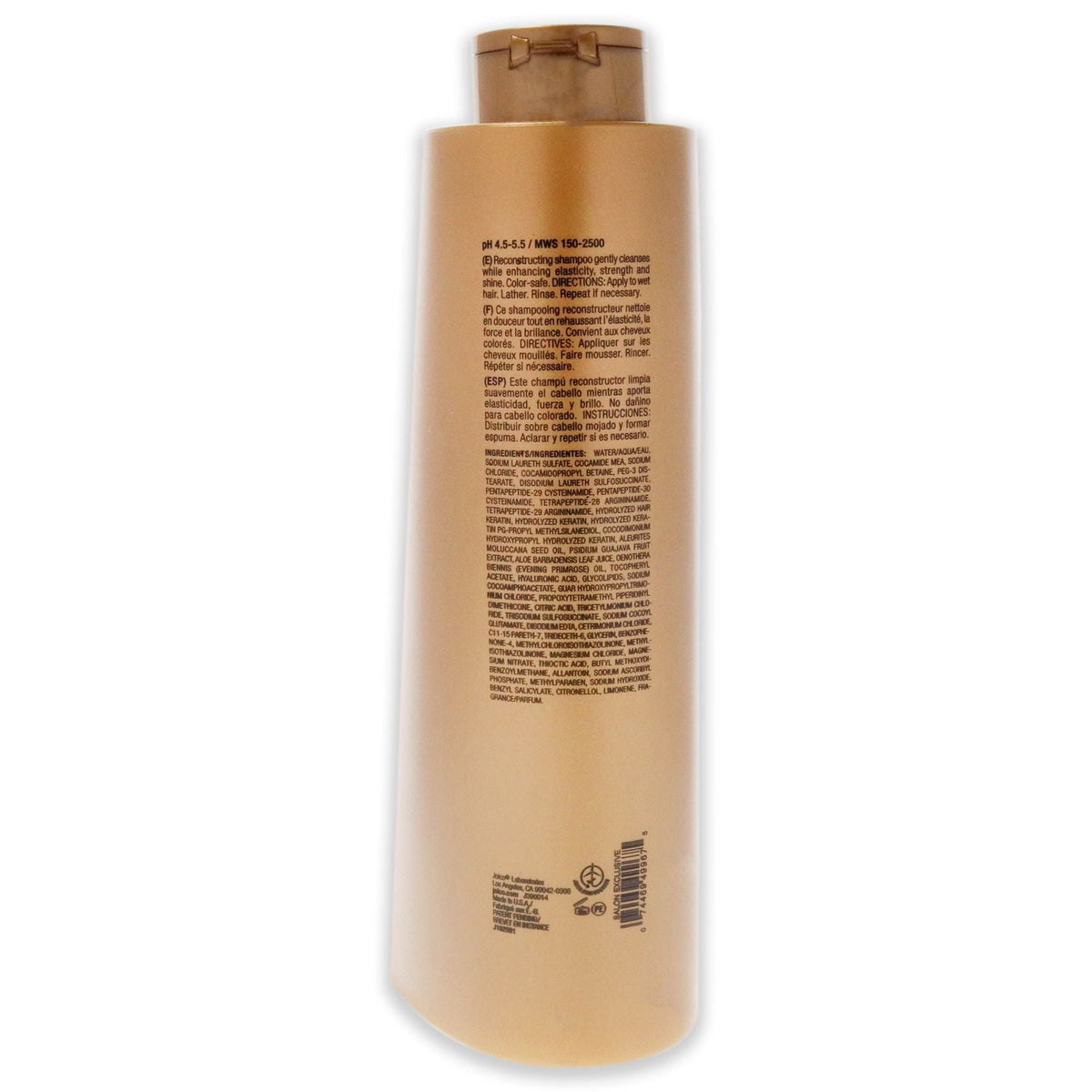 K-Pak Champú Reparador del Daño de Joico para Unisex - Champú de 33.8 oz