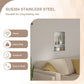 Brushed Stainless Steel Wall Shower  Niche , Double Recessed Shower Shelf for Bathroom