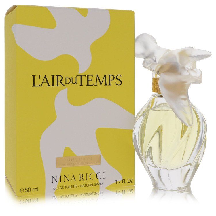 L'air Du Temps de Nina Ricci Eau de Toilette Vaporizador con Tapa de Pájaro