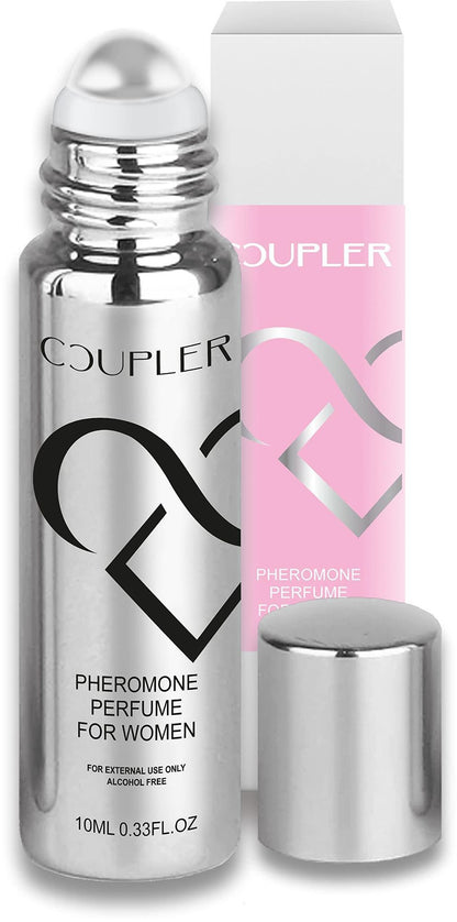 Perfume de Aceite para Mujer Roll-on 10ml 1fl oz Fragancia de Feromonas de Larga Duración