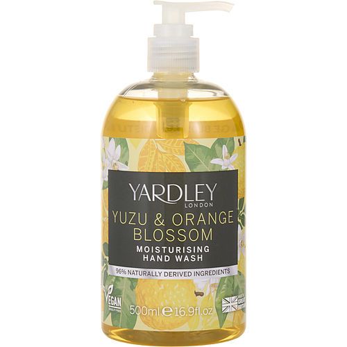 YARDLEY YUZU & FLOR DE AZAHAR de Yardley JABÓN DE MANOS BOTÁNICO 16.9 OZ