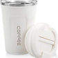 12 oz Stainless Steel Vacuum Insulated Tumbler - Coffee Travel Mug Spill Proof with Lid - T hermos Cup for Keep Hot/Ice Coffee; Tea and Beer