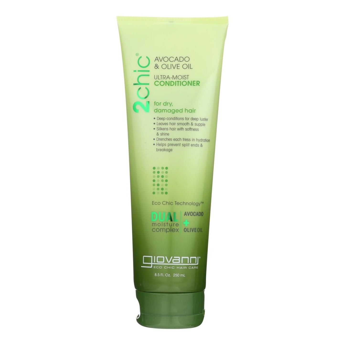 Acondicionador para el Cuidado del Cabello Giovanni - 2chic Aguacate y Aceite de Oliva - 8.5 oz