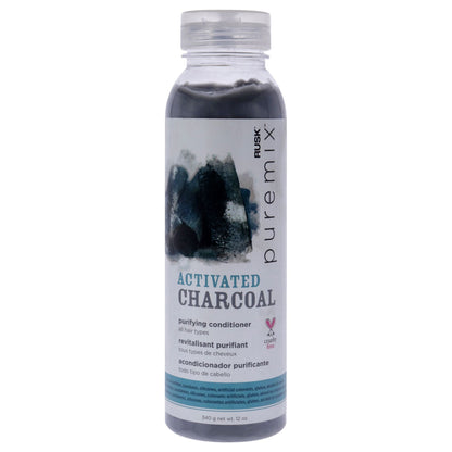 Acondicionador purificante Puremix Activated Charcoal de Rusk para Unisex - Acondicionador de 355 ml
