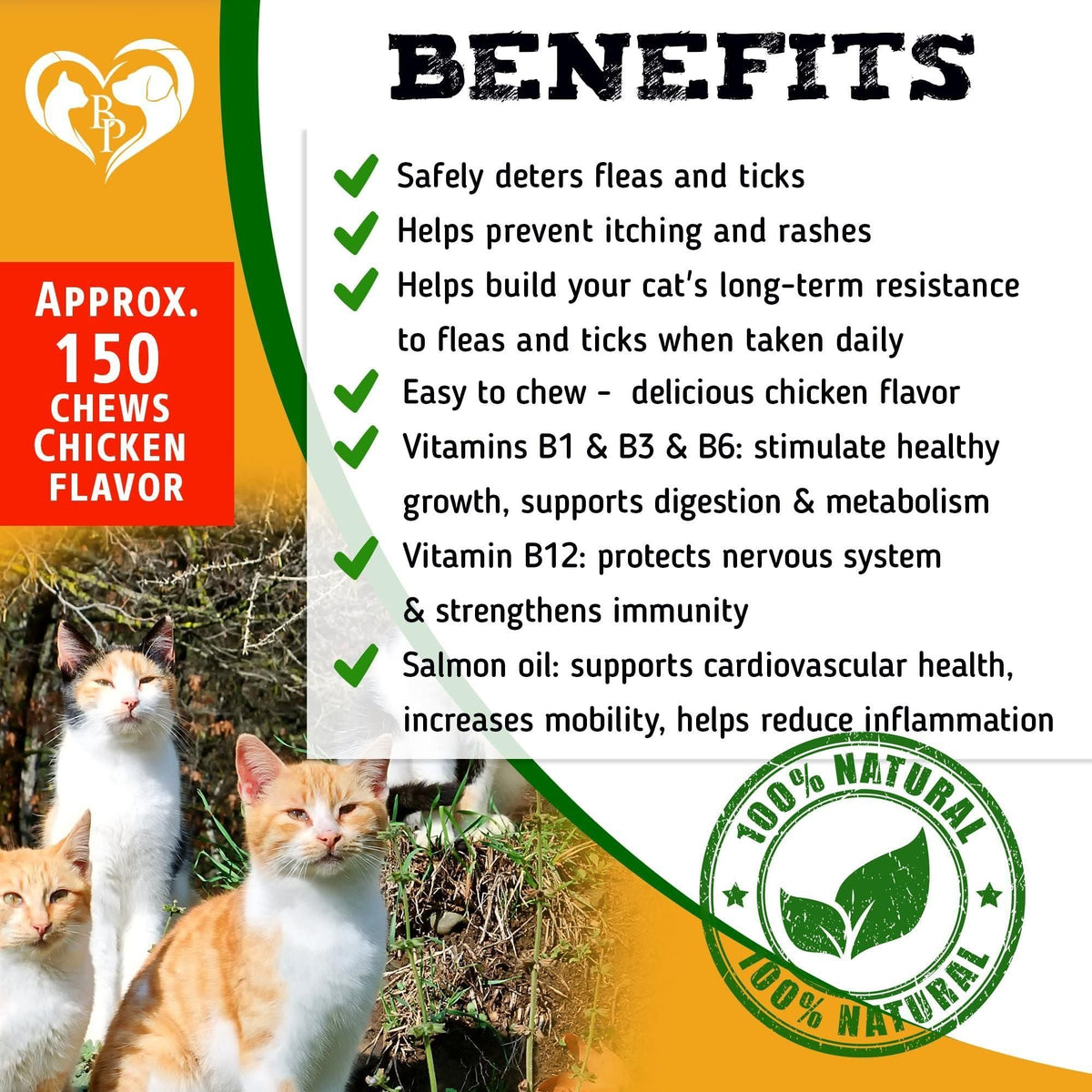 Pastillas masticables para la prevención de pulgas y garrapatas para perros y gatos Tratamiento oral contra pulgas Revolution para mascotas Control de plagas Pastillas masticables de defensa natural Pequeñas tabletas sabor a pollo para gatos