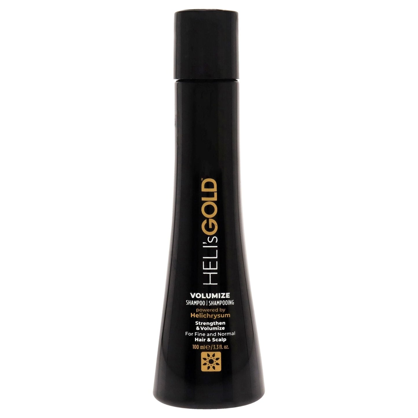 Champú Voluminizador de Helis Gold para Unisex - Champú de 3.3 oz