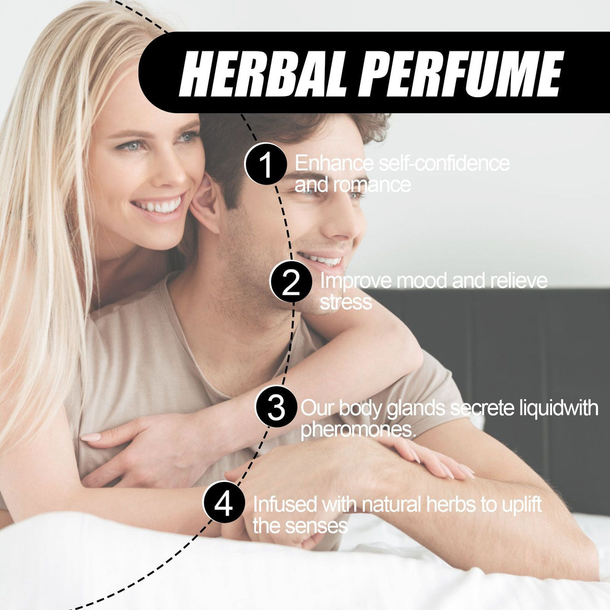 EELHOE Perfume de Hierbas Fresco, ligero, natural, fragancia duradera con un perfume que evoca una atmósfera de citas de pareja de nicho