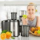 87043565 1100W household centrifugal juicer multi-function electric juicer 2.5L slag cup does not contain BPA fruit and vegetable juice, modern vertical mixing kitchen juicer, secondary mechanical