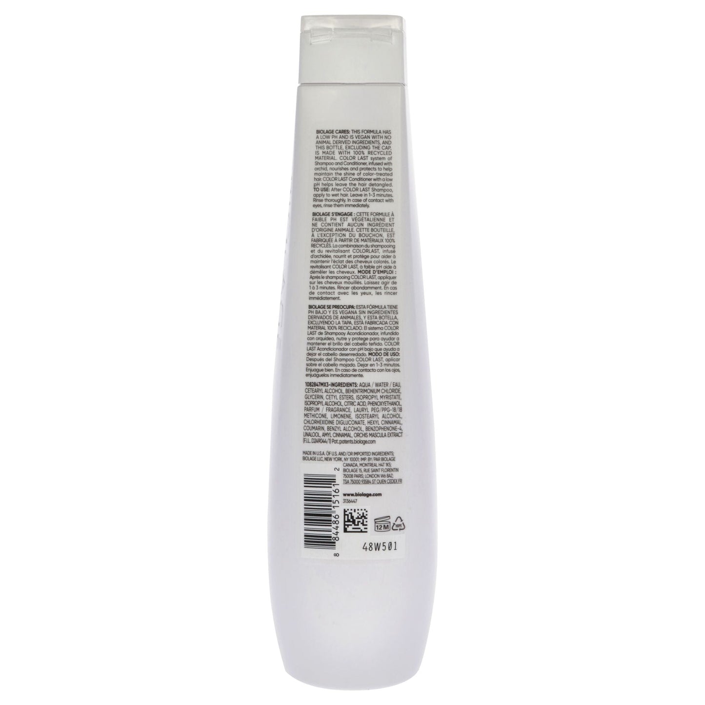Acondicionador Biolage ColorLast de Matrix para Unisex - Acondicionador de 382 g