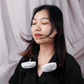 Mini Portable Hanging Neckband Fan USB Rechargeable Double Fans Air Cooler Conditioner Colorful Aroma Electric Desk Fan For Room XH